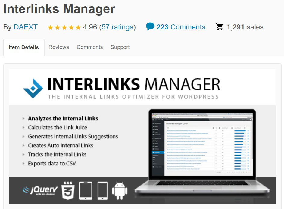 Interlinks Manager