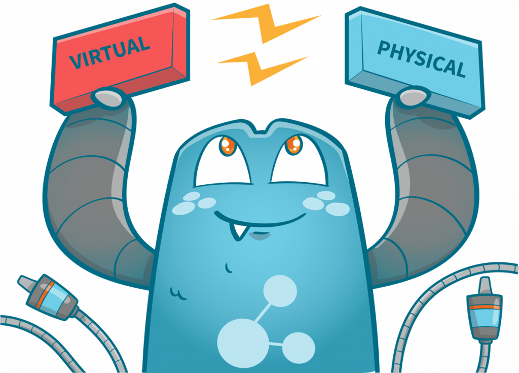 Difference between virtual and physical silos